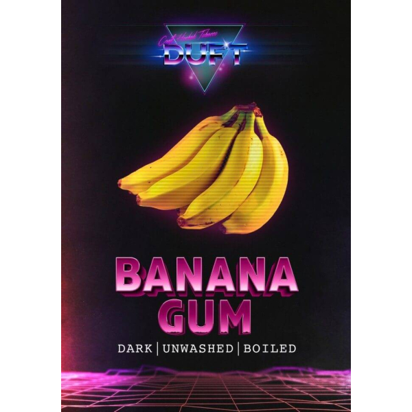 Табак Duft Banana Gum 100 грамм в Воркуте