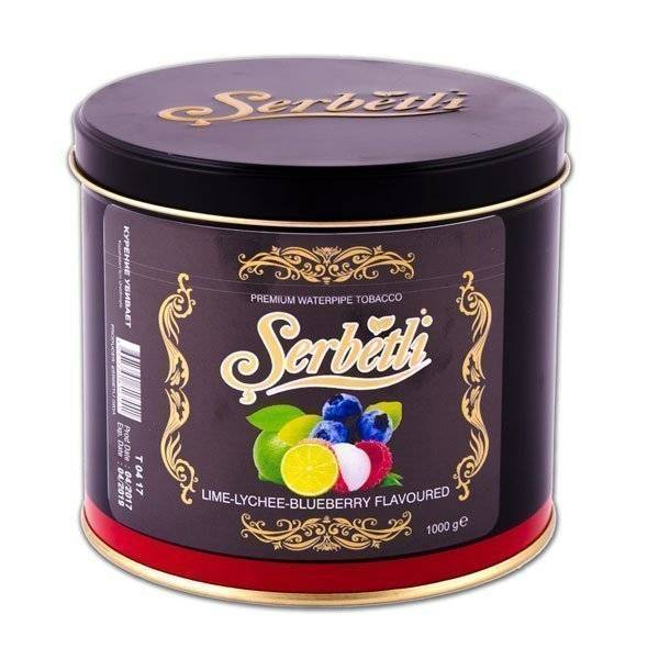 Табак Serbetli lime lychee blueberry 1кг в Воркуте