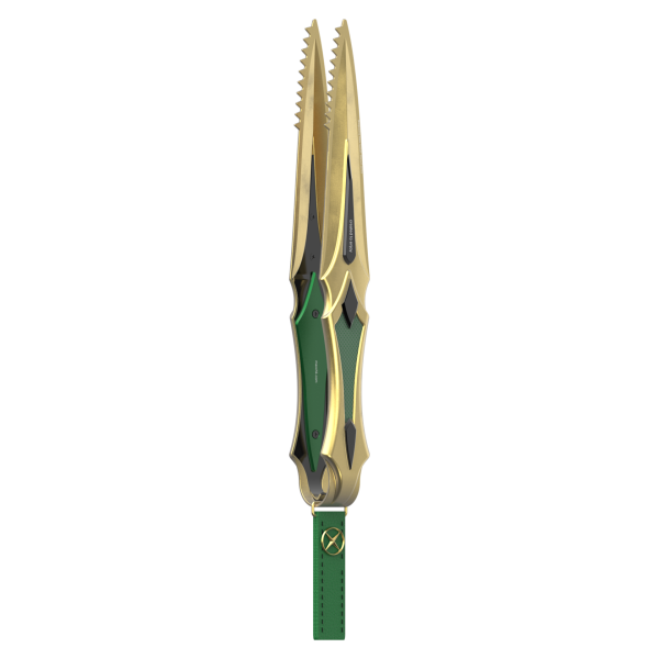 Щипцы MAXX Tongs Emerald Gold в Воркуте