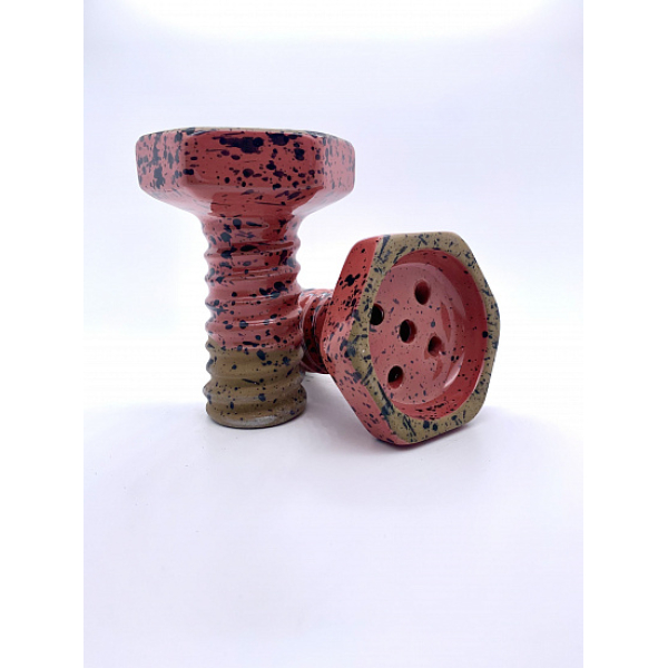 Чаша Thor Evil Screw Bowl Clay Красно Розовый в Воркуте