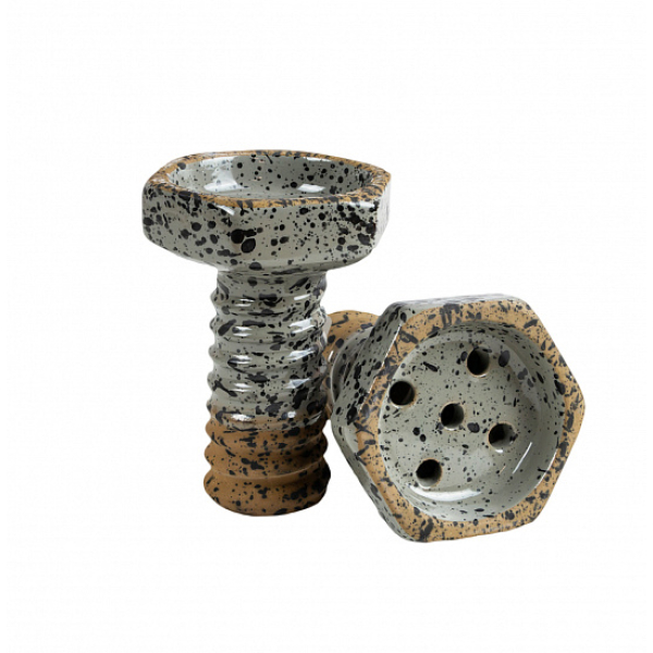 Чаша Thor Evil Screw Bowl Glaze  Серый в Воркуте