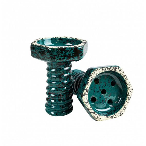 Чаша Thor Evil Screw Bowl Glaze Бирюза Сплошной в Воркуте