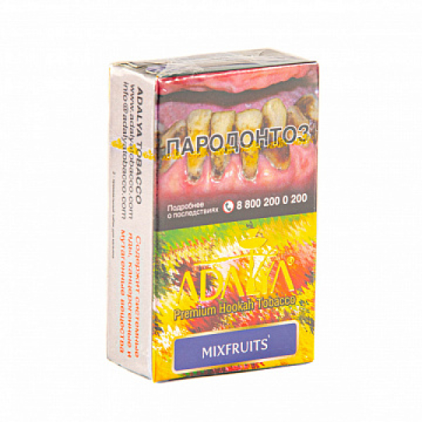 Табак ADALYA MIXFRUIT 20 гр в Воркуте