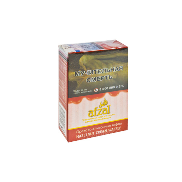 Табак AFZAL HAZELNUT CREAM WAFFLE 40 гр в Воркуте