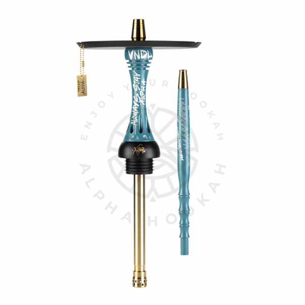 Кальян Alpha Hookah X VNDL Azure Синий (42 см) в Воркуте