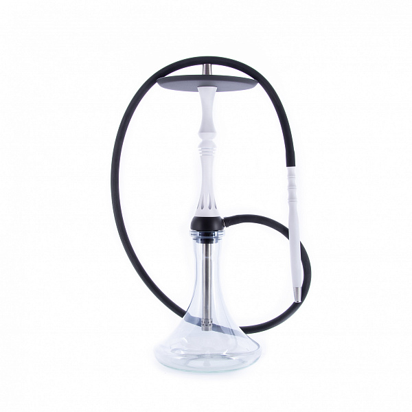 Кальян Alpha Hookah Kappa Snow White (Белый, 56 см) в Воркуте