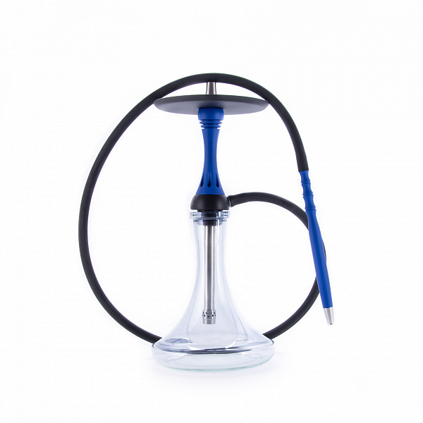 Кальян Alpha Hookah X Blue Matte (Синий, 42 см) в Воркуте
