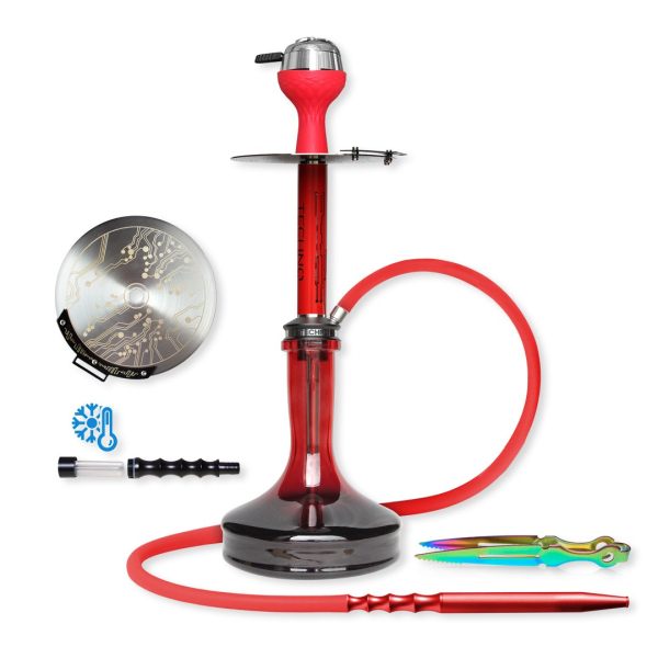 Кальян Seven star TE1 TECHNO Red 60см в Воркуте