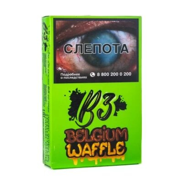 Табак B3 Belguim waffle (Бельгийские вафли) 50 гр в Воркуте