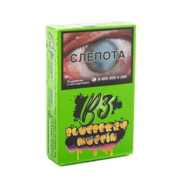 Табак B3 Blueberry Muffin (Черничный Маффин) 50 гр в Воркуте