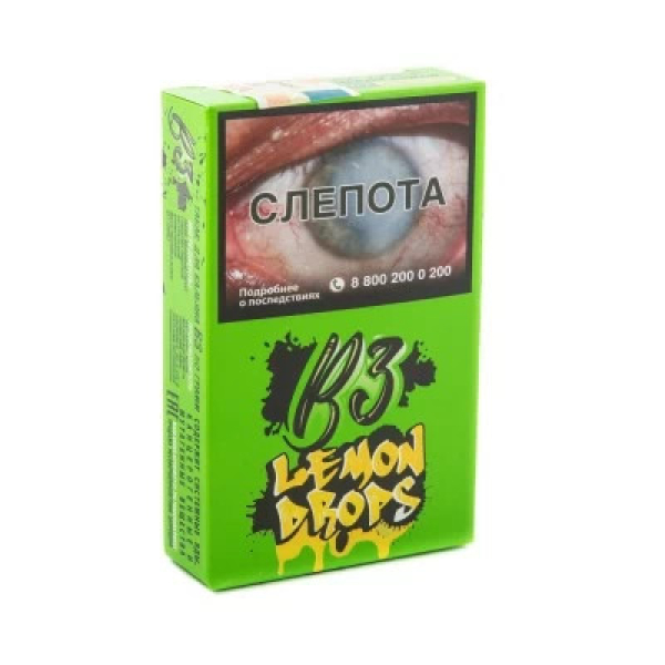 Табак B3 Lemon Drops (Лемонные леденцы) 50 гр в Воркуте