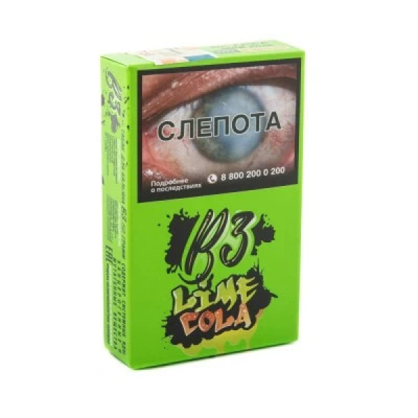 Табак B3 Lime Cola (Лайм Кола) 50 гр в Воркуте