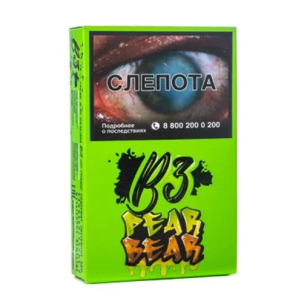 Табак B3 Pear Bear (Груша) 50 гр в Воркуте