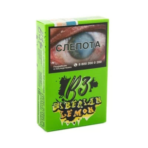 Табак B3 Siberian Lemon (Сибирский Лимон) 50 гр в Воркуте