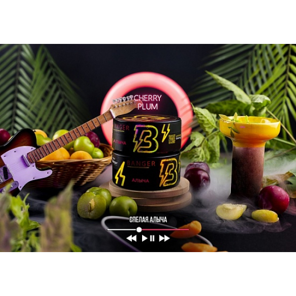 Табак Banger Cherry plum 100 грамм в Воркуте