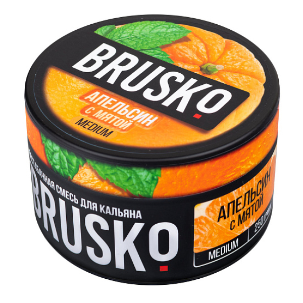 Смесь BRUSKO АПЕЛЬСИН С МЯТОЙ (MEDIUM) 250 гр в Воркуте