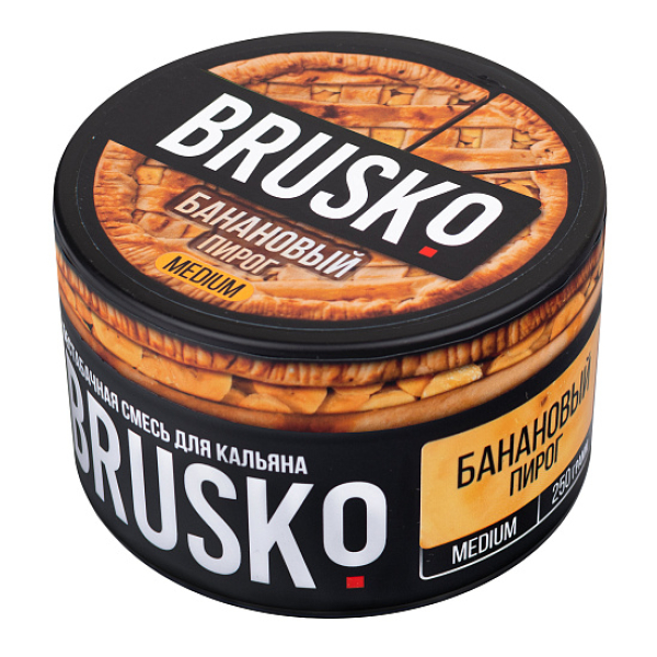 Смесь BRUSKO БАНАНОВЫЙ ПИРОГ (MEDIUM) 250 гр в Воркуте
