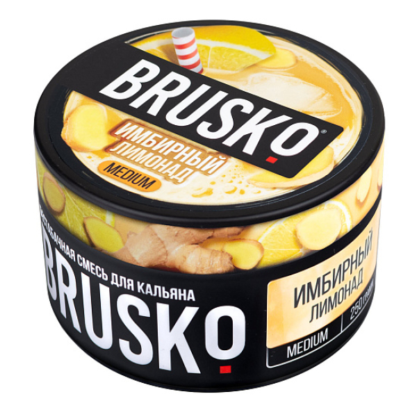 Смесь BRUSKO ИМБИРНЫЙ ЛИМОНАД (MEDIUM) 250 гр в Воркуте