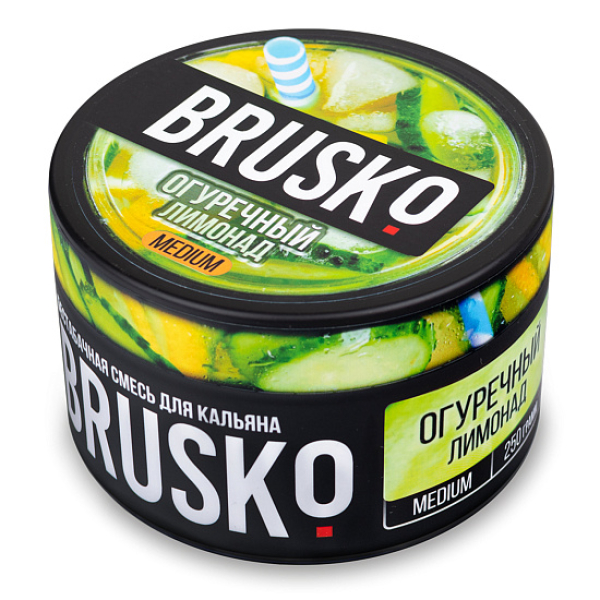 Смесь BRUSKO ОГУРЕЧНЫЙ ЛИМОНАД (MEDIUM) 250 гр в Воркуте