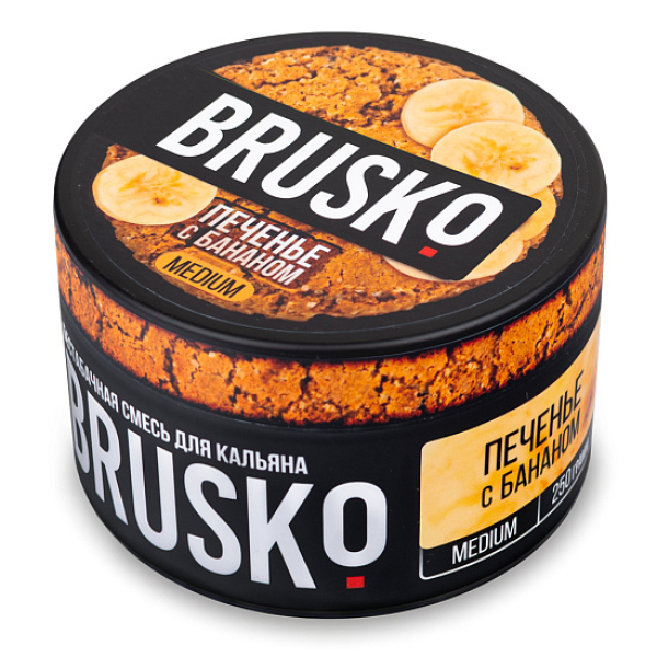 Смесь BRUSKO ПЕЧЕНЬЕ С БАНАНОМ (MEDIUM) 250 гр в Воркуте