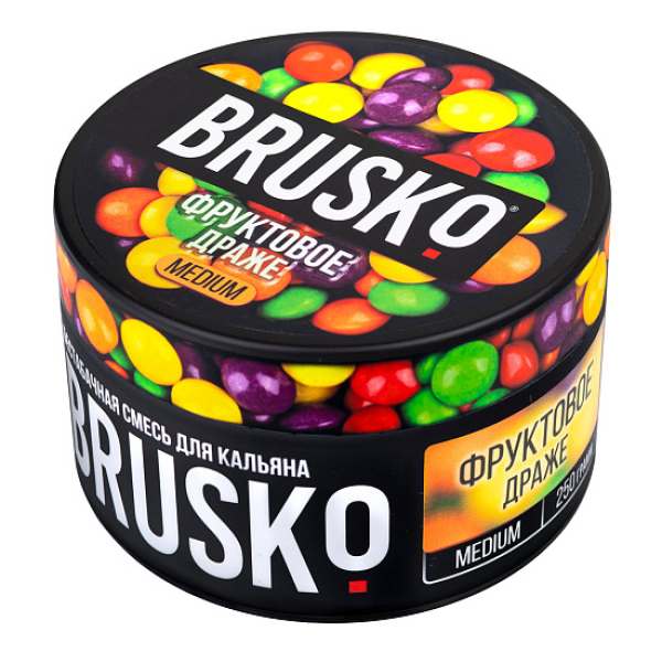 Смесь BRUSKO ФРУКТОВОЕ ДРАЖЕ (MEDIUM) 250 гр в Воркуте