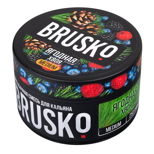 Смесь BRUSKO ЯГОДНАЯ ХВОЯ (MEDIUM) 250 гр в Воркуте