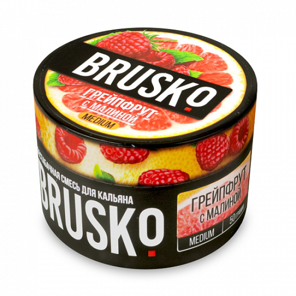 Смесь Brusko Medium Грейпфрут с малиной 50 грамм в Воркуте