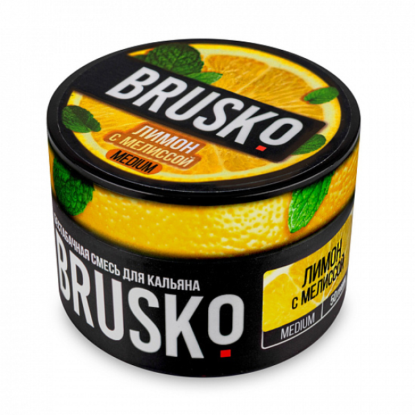 Смесь Brusko Medium Лимон мелисса 50 грамм в Воркуте