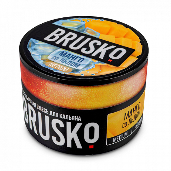 Смесь Brusko Medium Манго лед 50 грамм в Воркуте