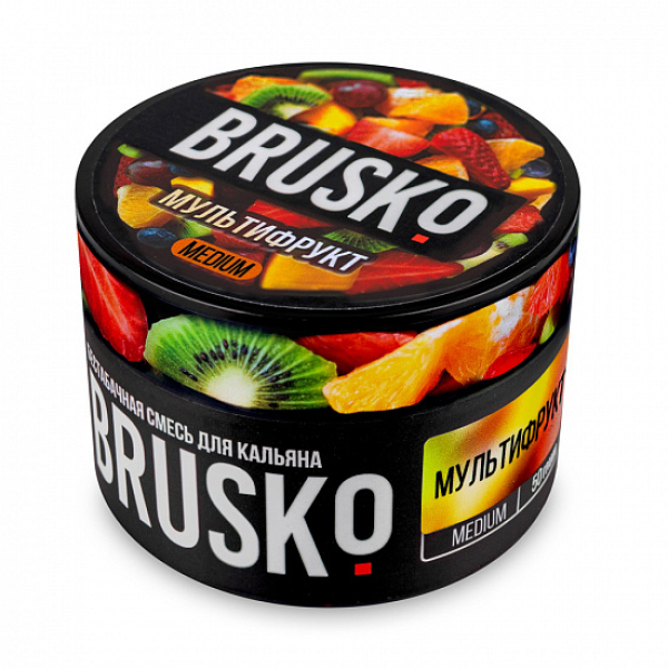 Смесь Brusko Medium Мультифрукт 50 грамм в Воркуте