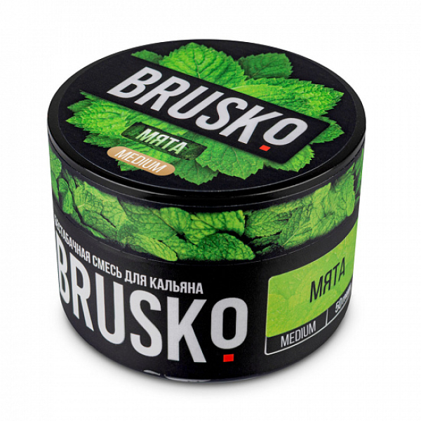 Смесь Brusko Medium Мята 50 грамм в Воркуте