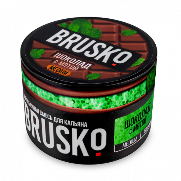 Смесь Brusko Medium Шоколад с мятой 50 грамм в Воркуте