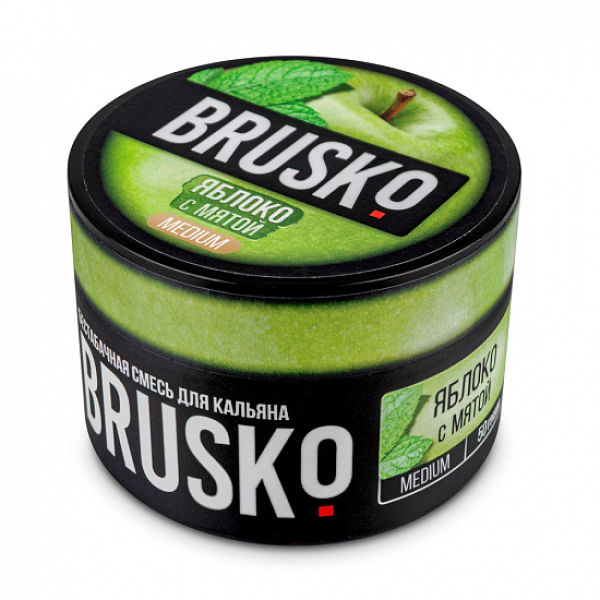 Смесь Brusko Medium Яблоко с мятой 50 грамм в Воркуте