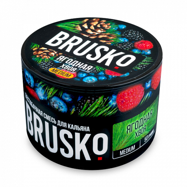 Смесь Brusko Medium Ягодная хвоя 50 грамм в Воркуте