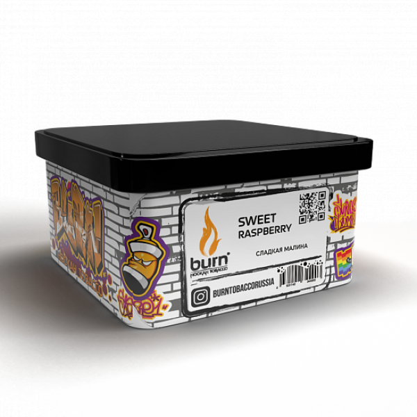 Табак BURN SWEET RASPBERRY 200 грамм в Воркуте
