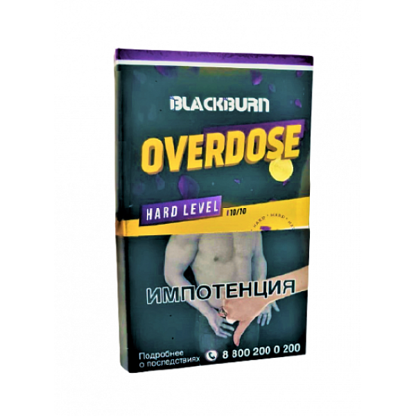 Табак Blackburn Overdose 100 грамм в Воркуте