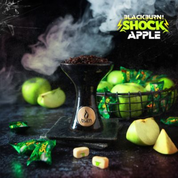 Табак Blackburn Apple Shock 100 грамм в Воркуте