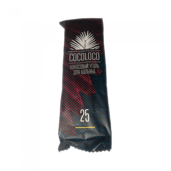 Кокосовый уголь Cocoloco 25мм - 12 шт. в Воркуте