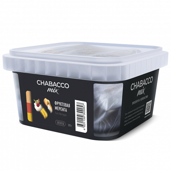 Смесь Chabacco mix Fruit Meringue (Фруктовая Меренга) 200 гр в Воркуте