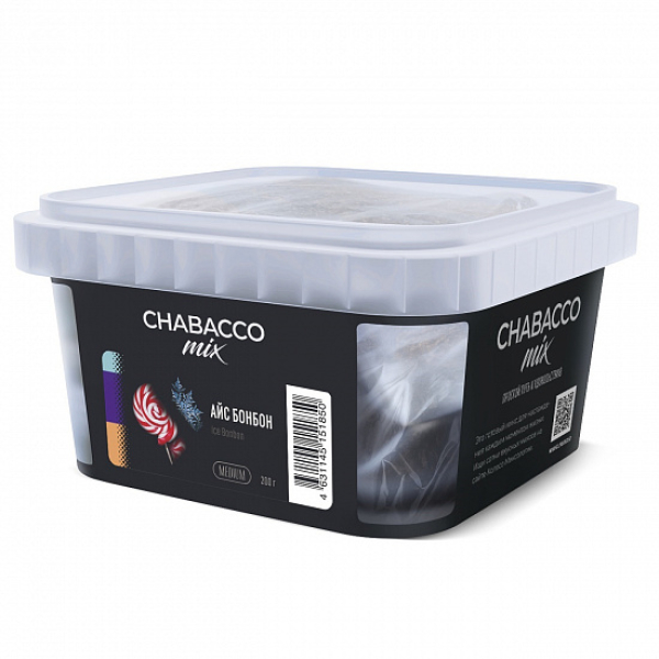 Смесь Chabacco mix Ice Bonbon (Айс Бонбон) 200 гр в Воркуте