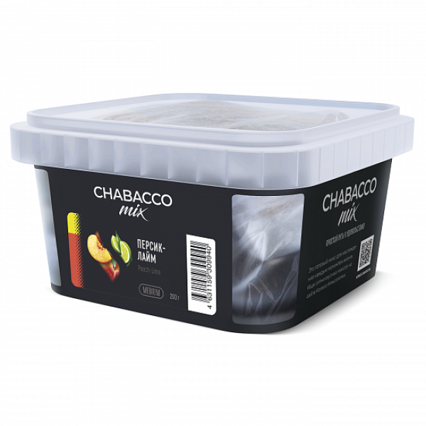 Смесь Chabacco mix Peach Lime (Персик Лайм) 200 гр в Воркуте
