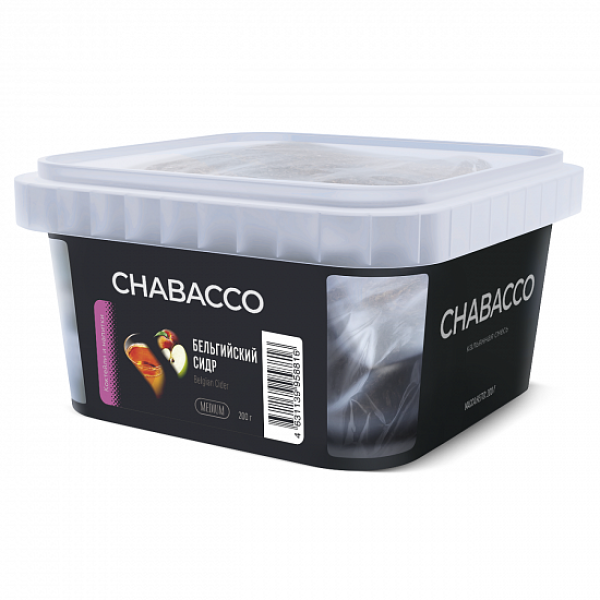 Смесь Chabacco Medium Belgian Cider (Бельгийский Сидр) 200 гр в Воркуте