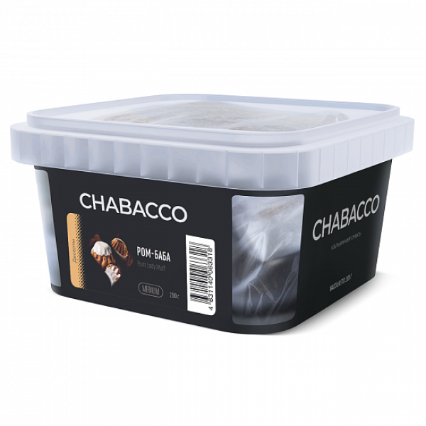 Смесь Chabacco Medium Rum Lady Muff (Ром Баба) 200 гр в Воркуте
