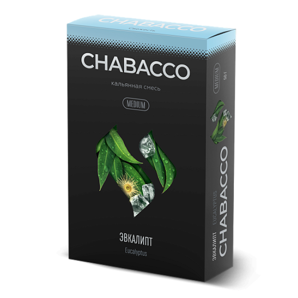 Смесь Chabacco Medium EUCALUPTUS (ЭВКАЛИПТ) 50 гр в Воркуте