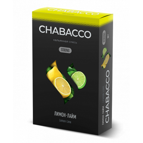 Смесь Chabacco Strong Lemon Lime 50 гр в Воркуте