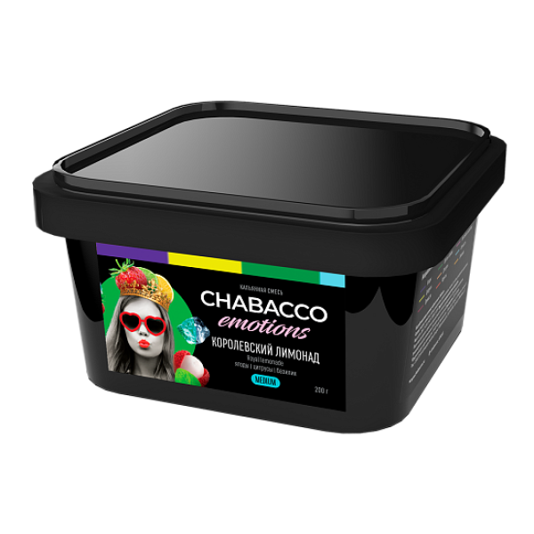 Смесь Chabacco Medium Emotions Royal lemonade (Королевский лимонад) 200 гр в Воркуте