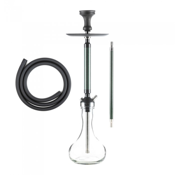 Кальян Conceptic Design Carbon Green Pro (65 см) в Воркуте