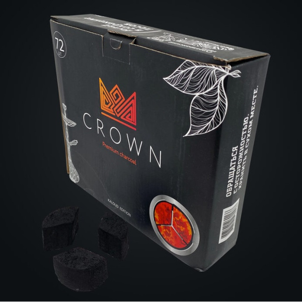 Уголь Crown KALOUD edition для кальяна (72 шт.) в Воркуте
