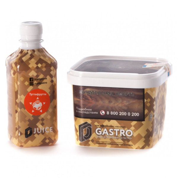 Табак D-Gastro Тутти Фрутти 500 грамм в Воркуте