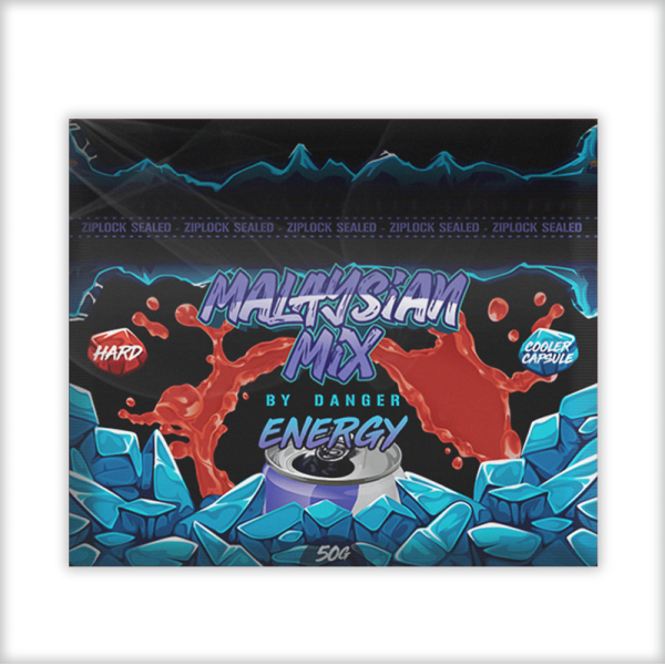 Смесь Malaysian Mix Hard Energy (Энергетик) 50 грамм в Воркуте